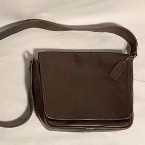 Coach Brown Leather side bag